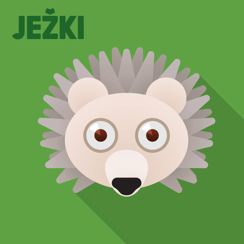 Ježki bel5