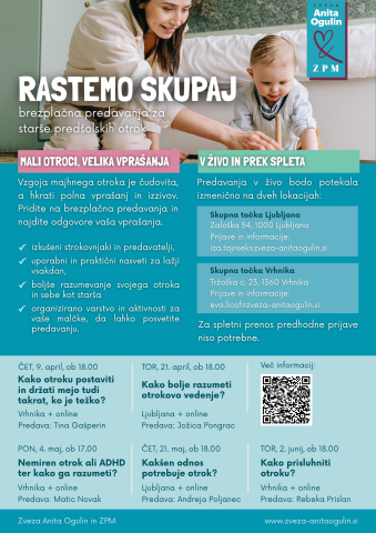 THSN Rastemo skupaj plakat Ljubljana
